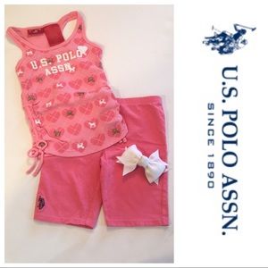 U.S. POLO ASSN. Top & Shorts